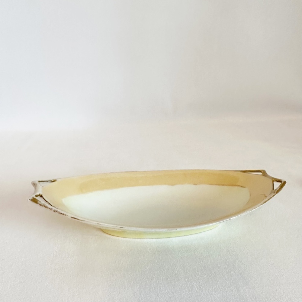 LHS Hutschenreuther Selb Bavaria Art Deco MCM 1920's Celery Relish Trinket Dish